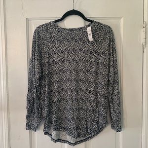 Loft floral blouse